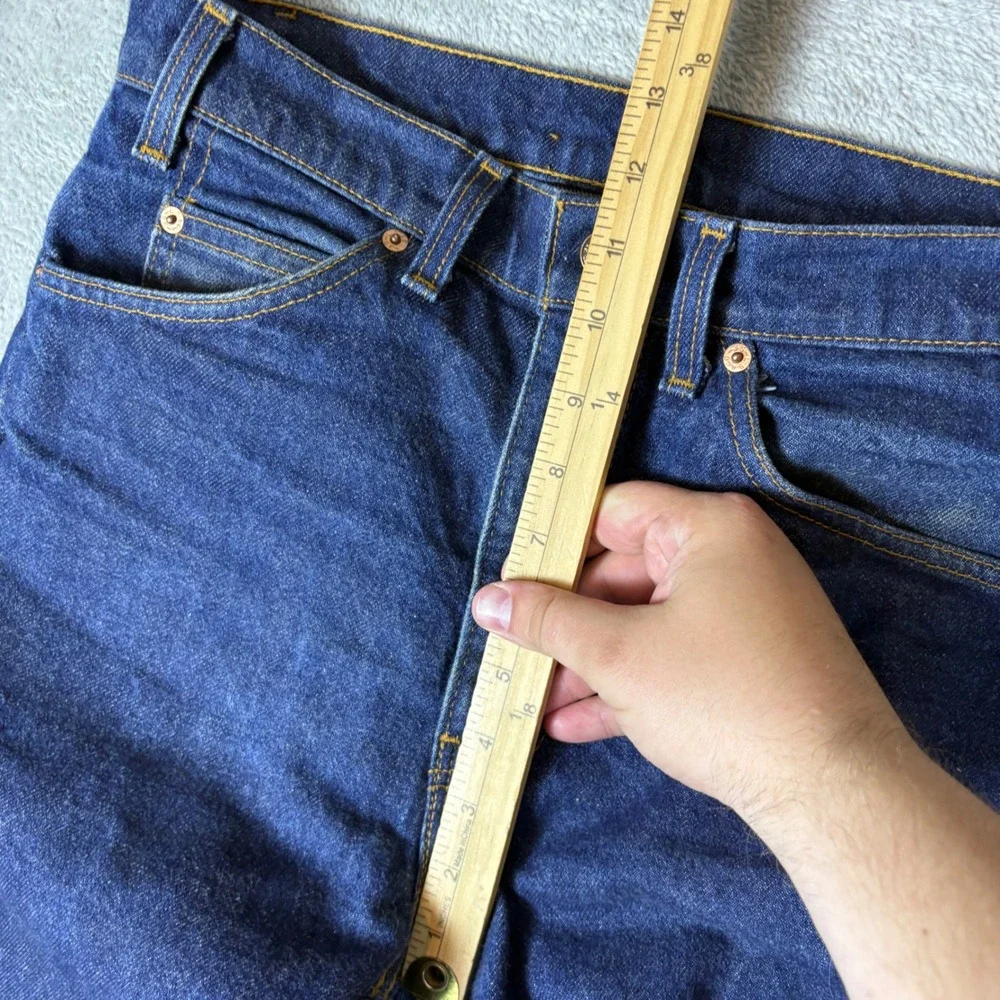 Levi's Jeans Men 32x30 (Fits 32x26) 517 Bootcut Vintage Orange Tab USA Whiskered